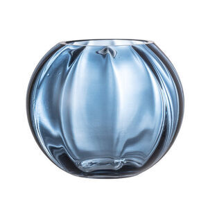 Bloomingville - Abas Vase, Blå, Glas