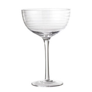 Bloomingville - Alva Champagne Glas, Klar, Glas