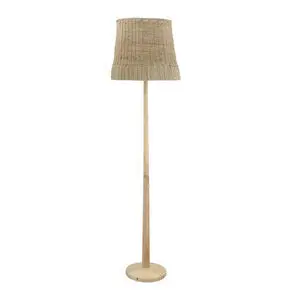 Creative Collection - Kakasi Gulv Lampe, Natur, Rattan