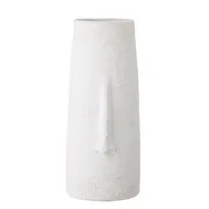 Bloomingville - Berican Deko Vase, Hvid, Terrakotta