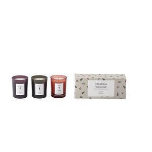 Bloomingville - Seasonal Duftlys, Naturlig voks