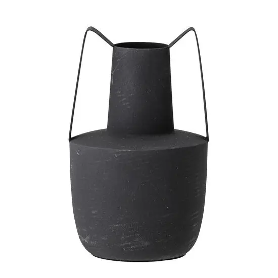 Bloomingville - Itamar Vase, Sort, Metal