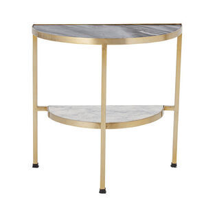 Bloomingville - Clint Sidebord, Grå, Marmor