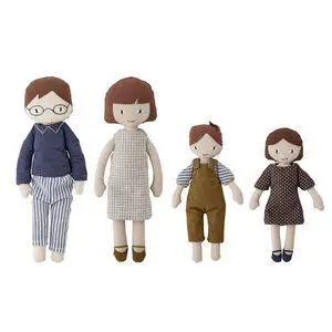 Bloomingville - Webster Doll, Brun, Bomuld