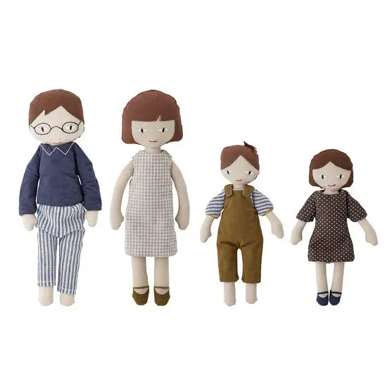 Bloomingville - Webster Doll, Brun, Bomuld