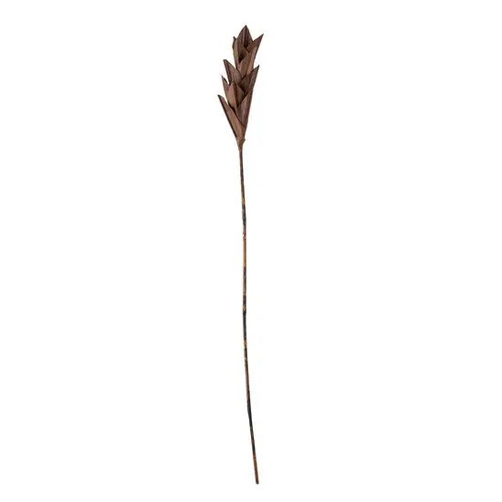Bloomingville - Afina Deko Blomst, Brun, Palm leaf