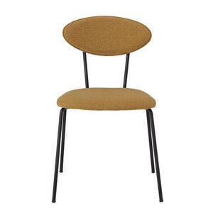 Bloomingville - Mason Spisestol, Gul, Polyester