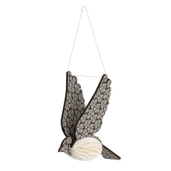 Bloomingville - Sagalin Ornament, Natur, MDF