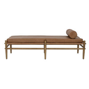 Bloomingville - Aysia Daybed, Natur, Læder