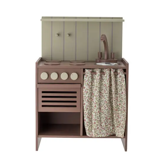 Bloomingville - Pippi Mini Komfur, Brun, Legekøkken