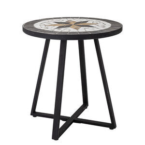 Bloomingville - Inaz Sidebord, Sort, Sten