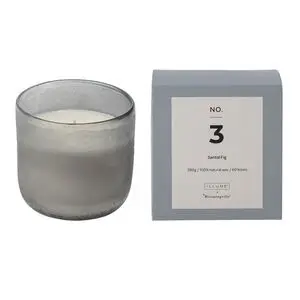 Bloomingville - NO. 3 - Santal Fig Duftlys, Naturlig voks