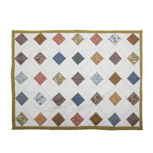 Bloomingville - Melua Plaid, Natur, Bomuld
