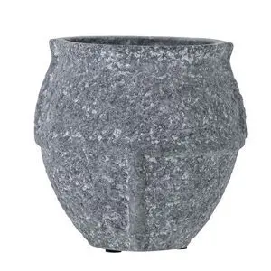 Creative Collection - Walle Vase, Grå, Keramik