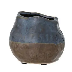 Creative Collection - Lotti Vase, Blå, Keramik