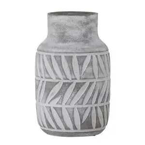 Bloomingville - Saku Vase, Grå, Keramik