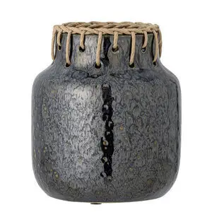 Bloomingville - Janel Vase, Sort, Keramik
