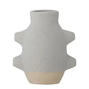 Bloomingville - Birka Vase, Hvid, Keramik