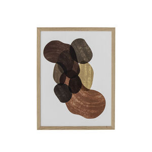 Bloomingville - Allen Illustration med ramme, Natur, Eg