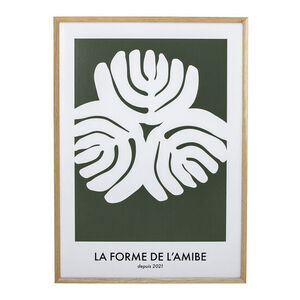 Bloomingville - Scafati Illustration med ramme, Natur, Eg