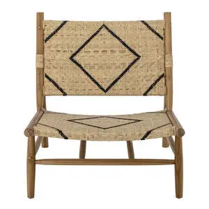 Creative Collection - Lennox Lounge Stol, Natur, Teak