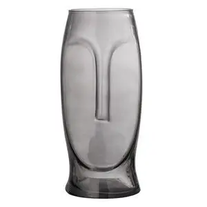 Bloomingville - Ditta Vase, Grå, Glas