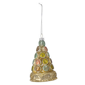 Bloomingville - Cici Ornament, Grøn, Glas