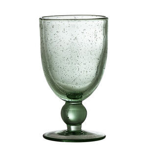 Bloomingville - Manela Vin Glas, Grøn, Glas