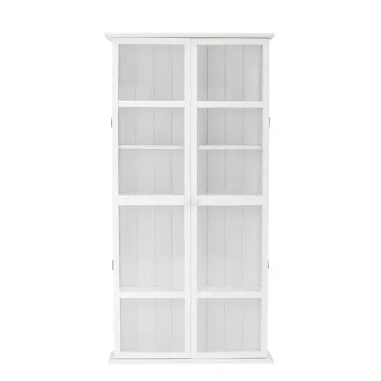Bloomingville - Wila Skab, Hvid, Fyrretræ - L80xH160xW22 cm