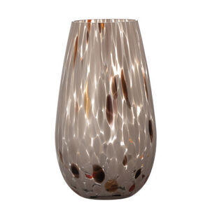 Bloomingville - Artem Vase, Brun, Glas