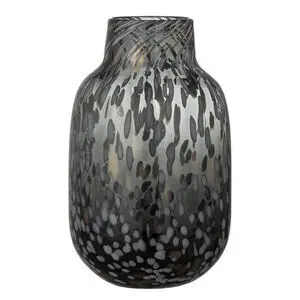 Bloomingville - Gwan Vase, Grå, Glas