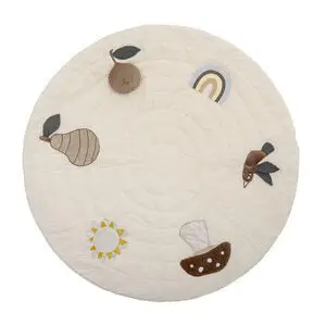 Bloomingville - Agnes Play Mat, Hvid, Bomuld