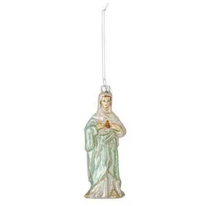 Bloomingville - Madonna Ornament, Grøn, Glas