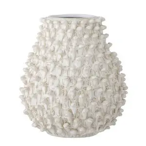 Bloomingville - Spikey Vase, Natur, Stentøj