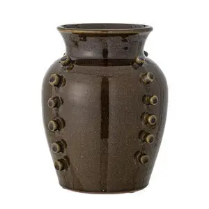 Creative Collection - Hazis Deko Vase, Brun, Terrakotta