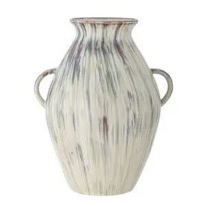 Bloomingville - Sanella Vase, Grøn, Stentøj