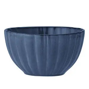 Bloomingville - Latina Bowl, Blue, Stoneware
