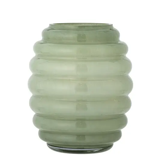Bloomingville - Saihah Vase, Grøn, Glas
