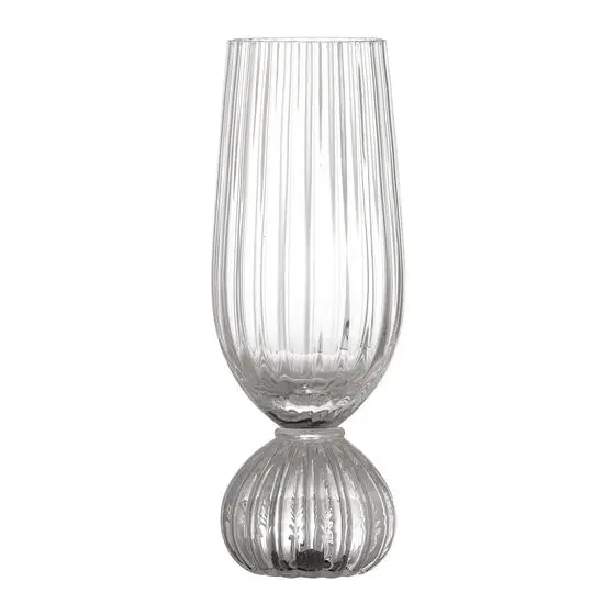 Bloomingville - Taurin Champagneglas, Klar, Glas