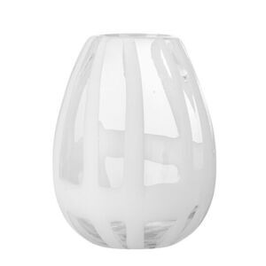 Bloomingville - Cosmin Vase, Hvid, Glas