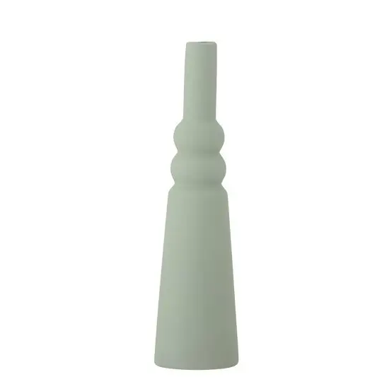 Bloomingville - Isolde Vase, Grøn, Stentøj