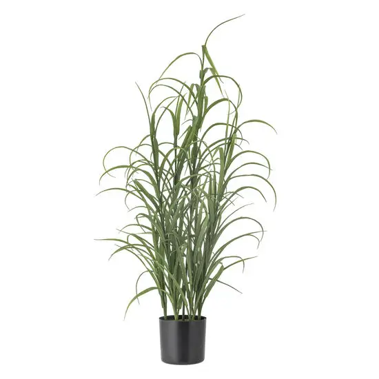 Bloomingville - Grass Kunstig Plante - Grøn, Plastik
