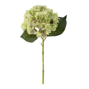 Bloomingville - Hydrangea Kunstig stilk - Hvid, Plastik