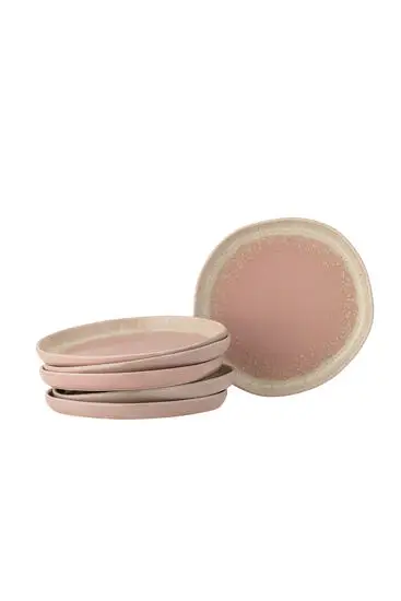 Bloomingville - Louisa Tallerken, Multipak, Rosa, Stentøj