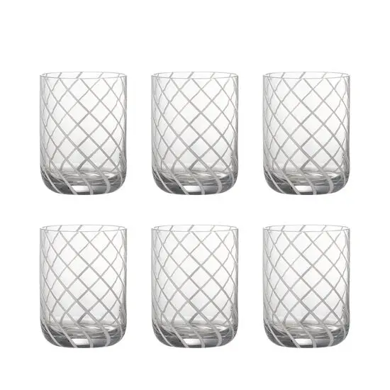 Bloomingville - Havin Drikkeglas, Multipak, Klar, Glas