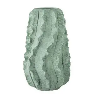 Creative Collection - Natika Deko Vase, Grøn, Terrakotta