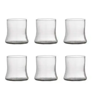 Bloomingville - Florentine Drikkeglas, Multipak, Klar, Genanvendt Glas