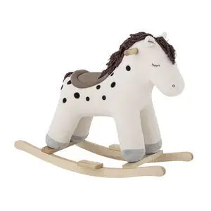 Bloomingville - Merlen Rocking Toy, Horse, Hvid, Polyester