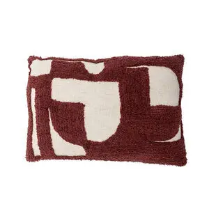 Bloomingville - Olica Pude, Rød, Bomuld OEKO-TEX®