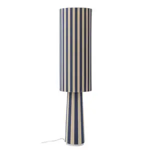 Bloomingville - Emmie Gulvlampe, Blå, Polyester